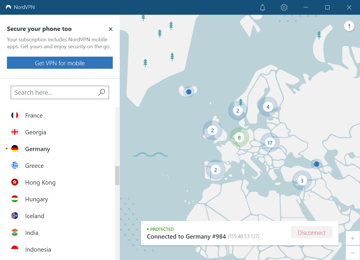 NordVPN 